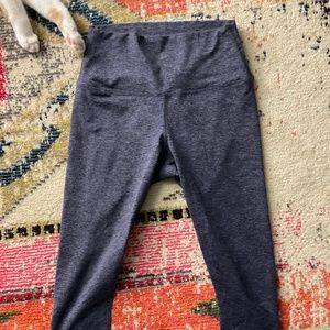 Purple NoBull heather capris size S